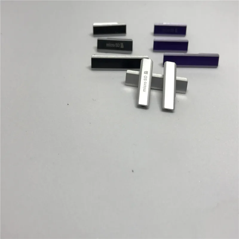 Карта Micro SD + сим-карты заглушка для порта USB защиты от пыли Sony Xperia Z1 L39H C6903 C6902
