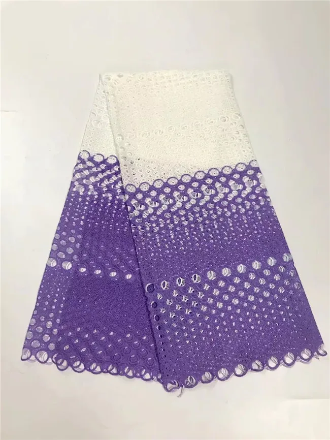 2017 Африканский Кружево хлопок шнур Ткань s высокое качество белый гипюр для