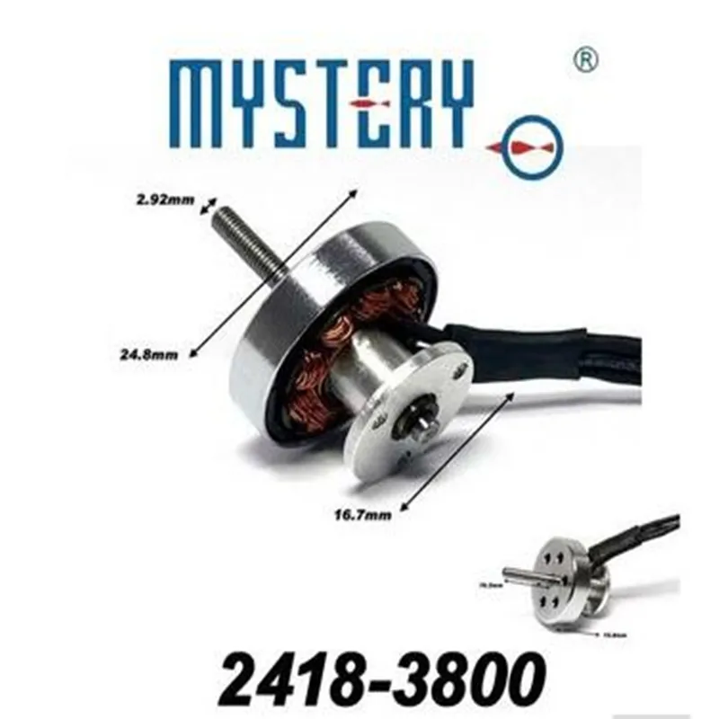Mystery 3800KV Ooutrunner Brushelss мотор для RC вертолета. самолет 2418-3800 | Игрушки и хобби