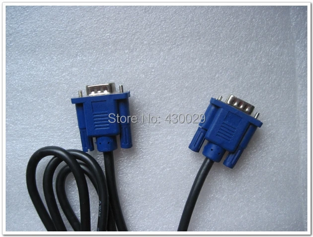 

1.5M 15 Pin VGA Cable SVGA Male to Male Extension Cable for Monitor PC TV