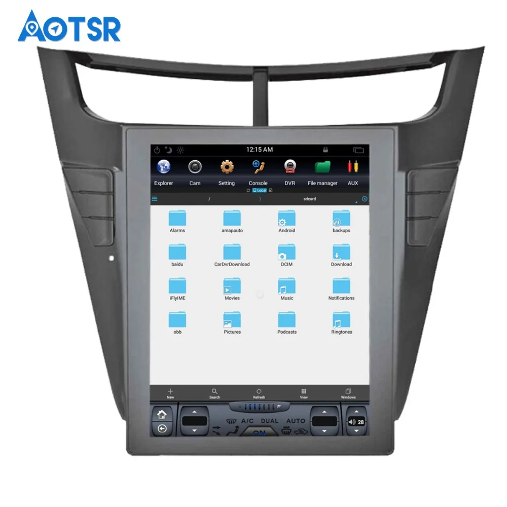 Мультимедийная лента Tesla для CHEVROLET Sail 2015 2016 2017 2018 Android 6 0 без DVD плеера с GPS