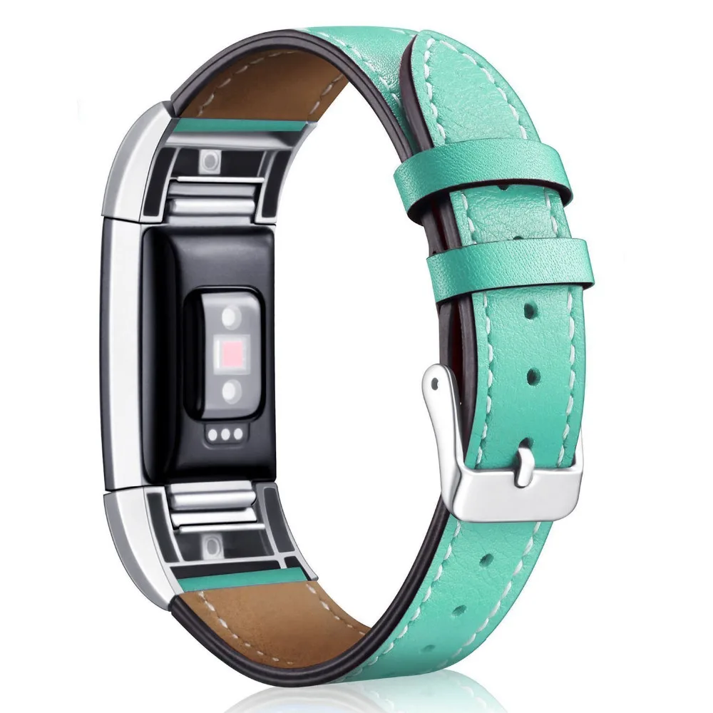 Ремешок из натуральной кожи для браслета fitbit Charge 2 браслет кожаный сменный браслет наручных часов браслет на запястье correa для fitbit charge2