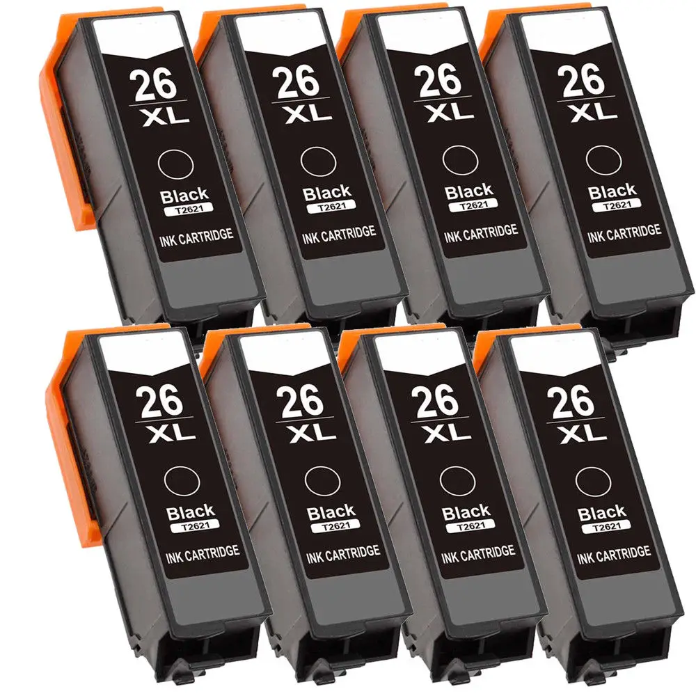 8x совместимый T2621 26XL чернильный картридж для XP 700 710 720 610 520 510 605 800 810 820|Чернильные
