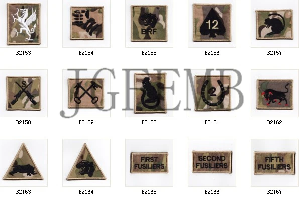 

British Army Multicam MTP military Embroidery patch