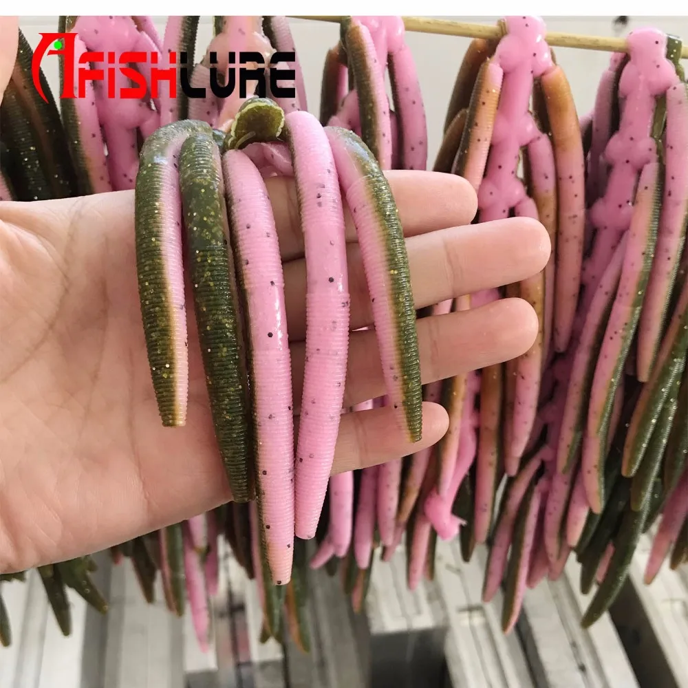 Силиконовая рыболовная приманка 6 5 г100 мм 8 шт. AR24|texas rig|fishing lure softfishing |