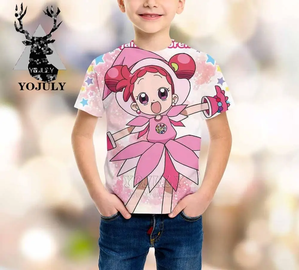 18 YOJULY Witch Doremi harajuku/детская одежда с 3d принтом для маленьких мальчиков и девочек-подростков детская футболка Лидер продаж, модные топы, футболки Modis A320 - Цвет: 18