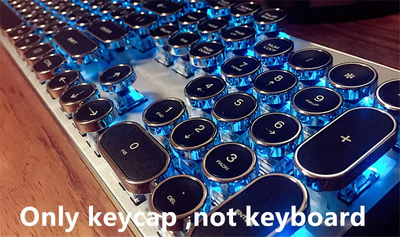 DIY ключ крышка Ретро СТИМ панк машинка механическая клавиатура 104 87 стандартные ключи для геймеров клавиатура ключ крышка