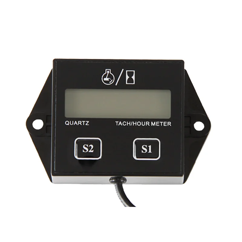 

Free Shipping!Digital Resettable Tach Hour Meter Record RPM Tachometer Counter Meter Used For Gasoline Engine Marine Generator