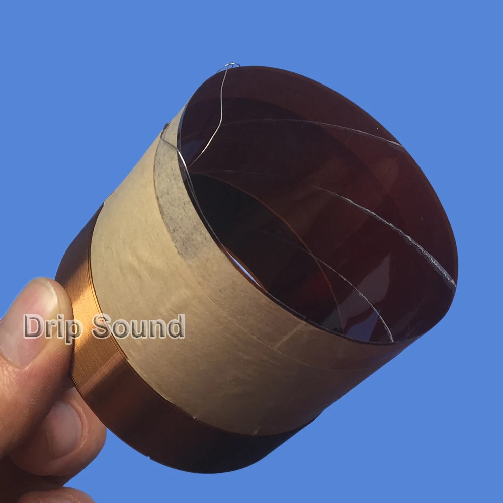2 шт. 63 5 мм ядро 8ohm Бас Звуковая катушка KSV Kapton Woofer звуковой привод запчасти для