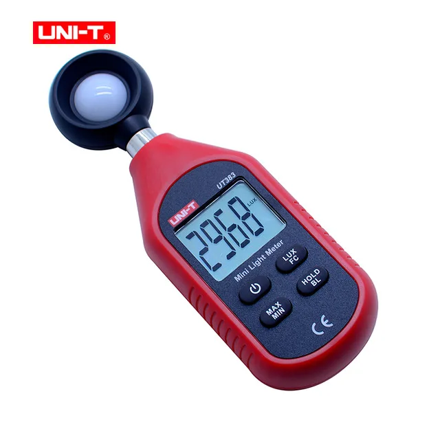 UNI T Мини Light Meter Цифровой Люксметр UT333 UT353 UT363 UT383 цифровой термометр гигрометр