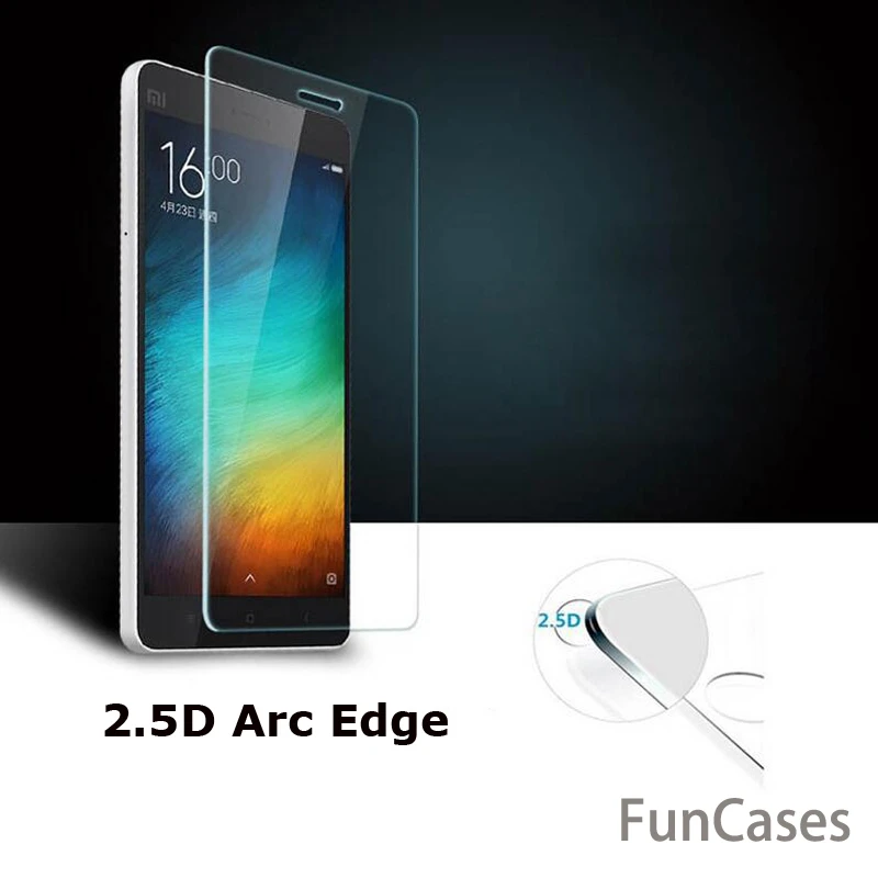 Tempered Glass For Xiaomi Redmi 4A 3S 3Pro 5A 2 Note 3 Pro Mi4C Mi5 Mi4 Screen Protector Toughened Film | Мобильные телефоны и