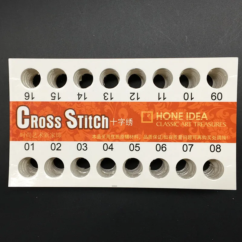10 шт. органайзер для ниток 01 16 отверстий|floss organizer|cross stitch organizersheet plate |