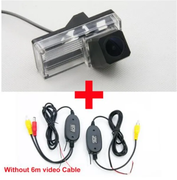 camera with wireless HD 1280*720 Автомобильная камера заднего вида для Toyota land Cruiser 200 LC200 2000- Toyota eliz 2008 2009 Автомобильная камера заднего вида - Название цвета: camera with wireless