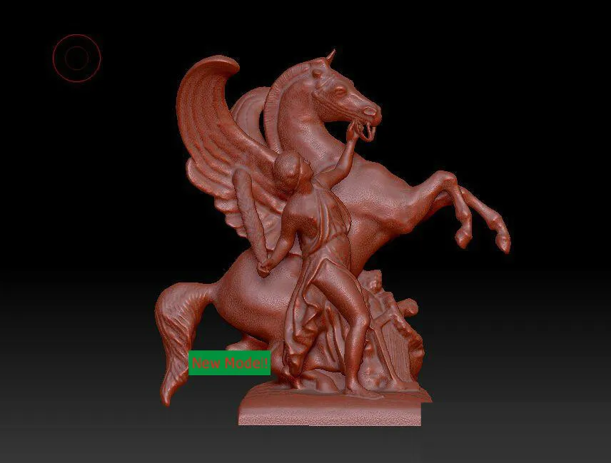 

3d-модель для станка с ЧПУ 3D cnc в формате STL, Pegasus