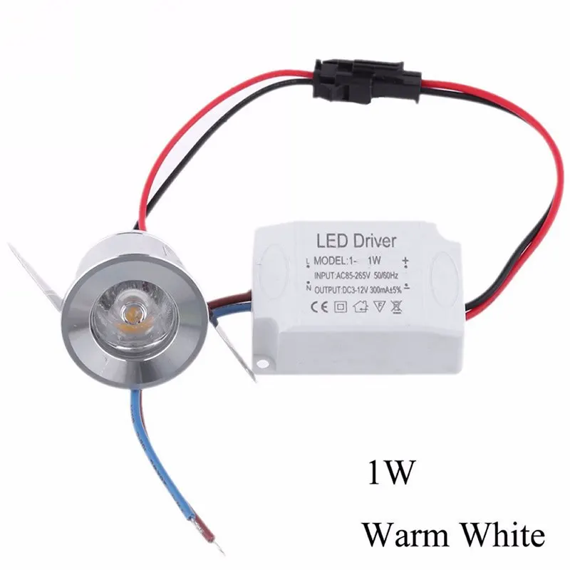 1 Вт/3 Вт LED белый/теплый белый AC 85 265 в мини поверхностный монтируемый светильник Led