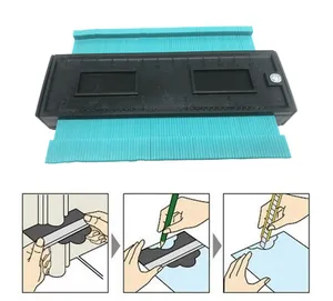 Milda 5-дюймовый контурный профиль, калибр, плитка, ламинат, кромка, дерево, измерительная линейка, ABS, контурный калибр, дубликатор для создания копий, калибр