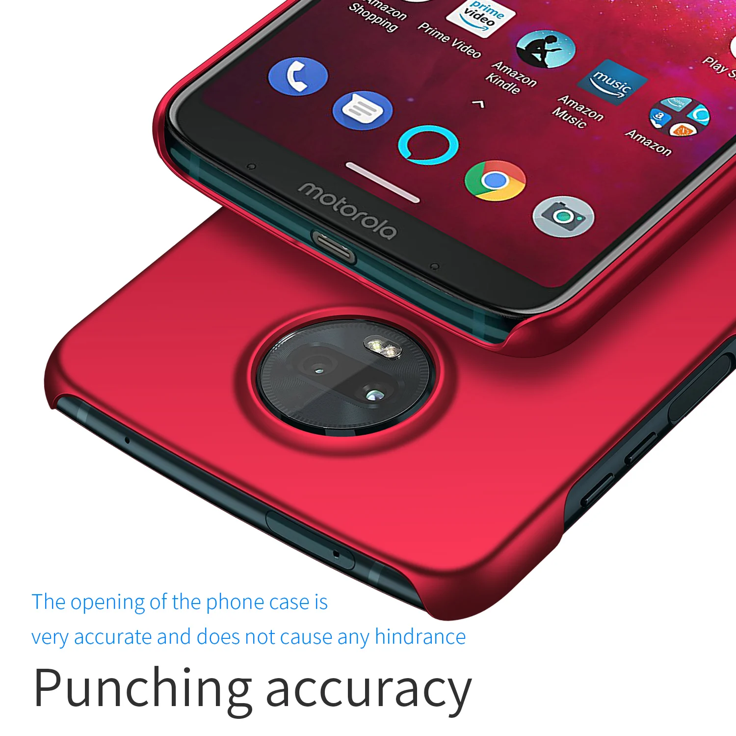 Чехол для Motorola Moto Z3 Play Высококачественный жесткий Тонкий матовый защитный чехол