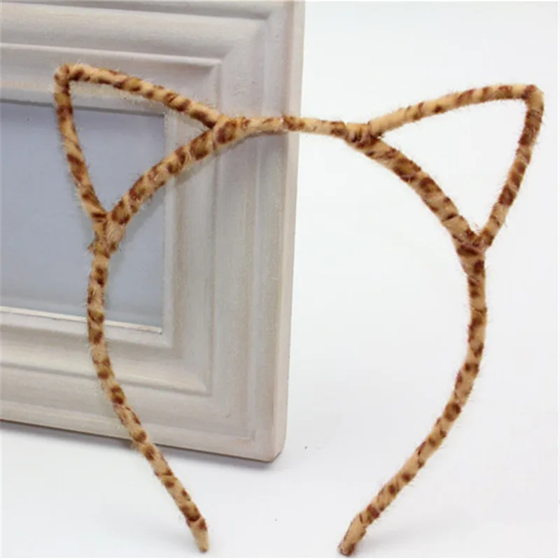 Распродажа 2017 1 шт. женские модные ленты для волос с милым котом повязки