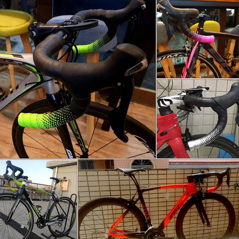 Ciclovation Advanced Bar лента с кожаным сенсорным дорожным велосипедным рулем гелевая