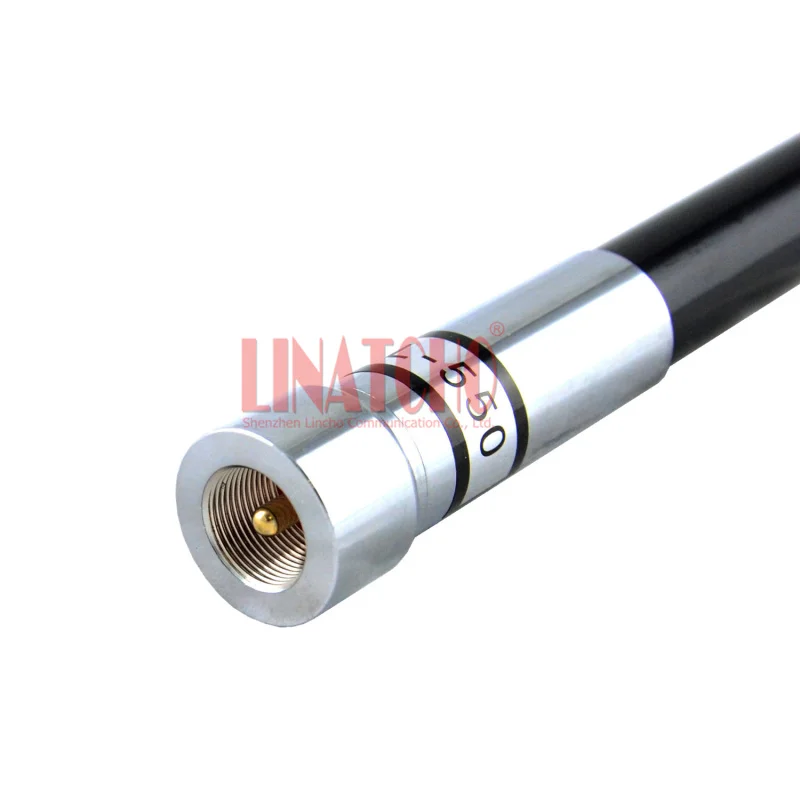 Черный NL 550 uhf vhf omni стекловолокна 150/430 МГц двухдиапазонная антенна автомобиля для