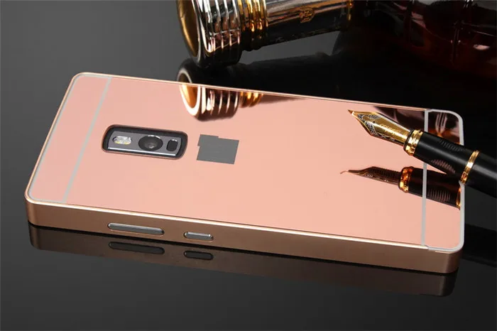 Чехол One Plus OnePlus 2 Two металлический каркас с покрытием чехол зеркальной задней