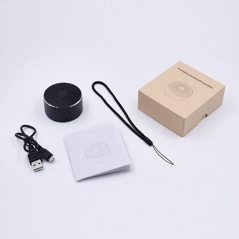 Bluetooth динамик портативный мини сабвуфер Беспроводной металлический HIFI стерео