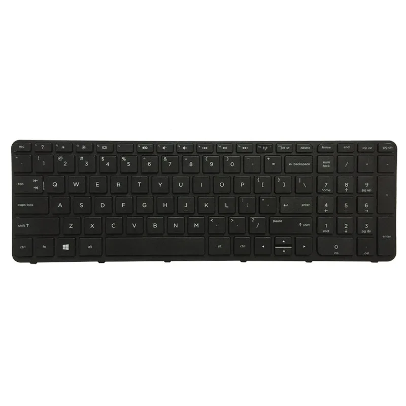 Новая Черная Клавиатура США для HP 15 g000 r000 g r 250 G3 255 256 r007nc r008nc r009nc r010nc с рамкой|keyboard