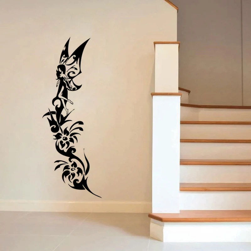 

KUCADA Creative Children's room DIY Art Wall Stickers Home Decoration Vinyl Wallpaper Elf JG1688