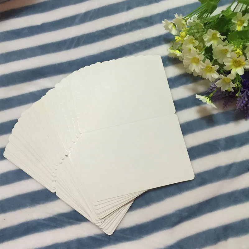 100 шт Складные DIY поздравительные открытки черный белый крафт карты|greeting cards|cards