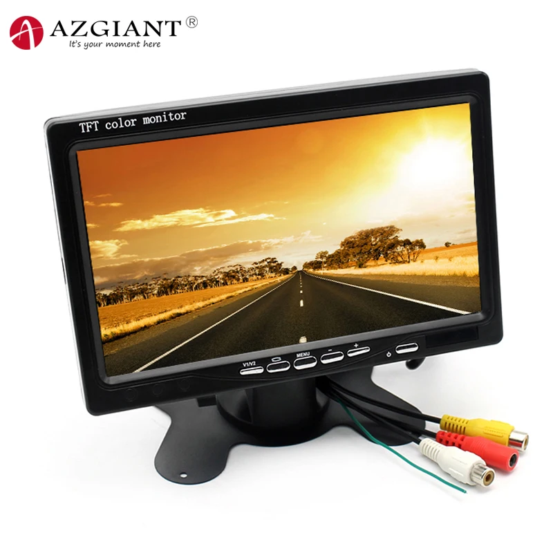 AZGIANT 7 &quotавтомобильный монитор TFT ЖК-экран заднего вида для грузовика автобус