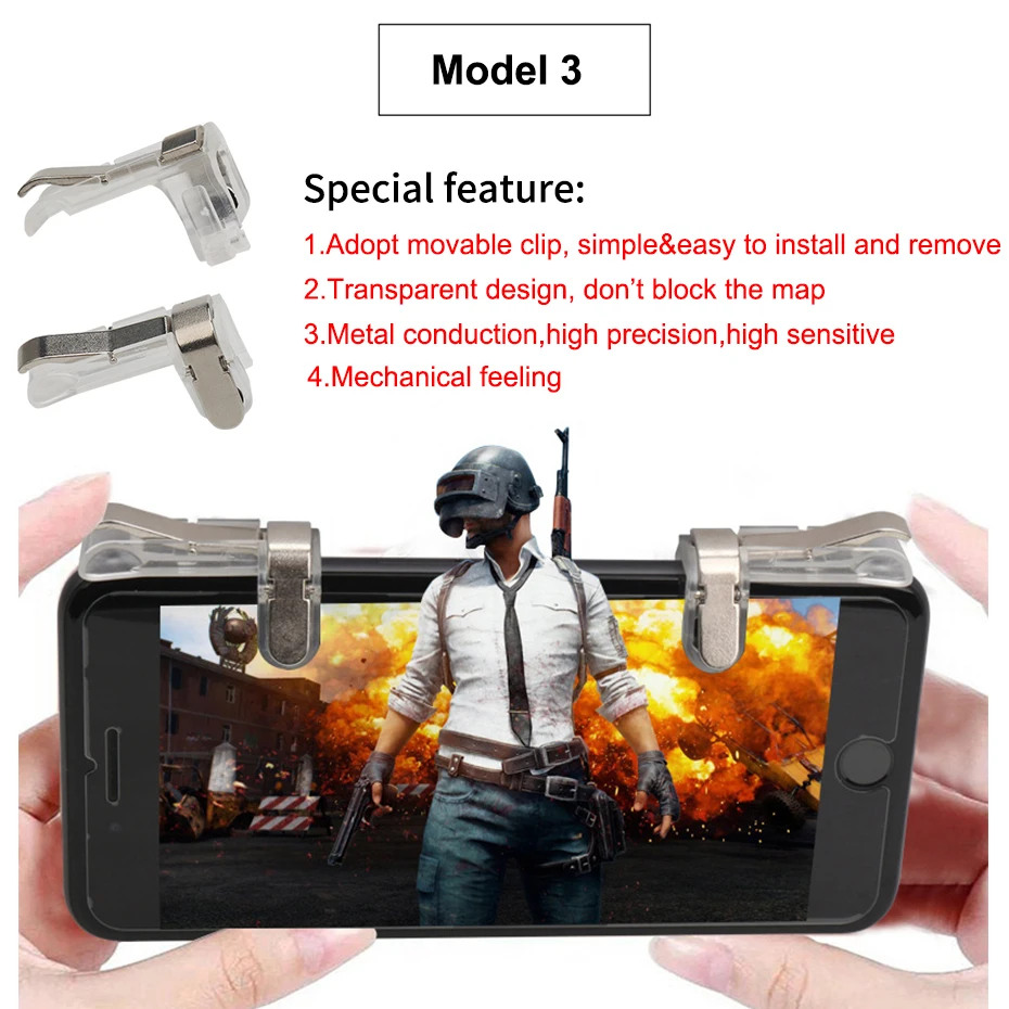 Контроллер телефон огонь Кнопка Aim игра ключ L1 R1 шутер помочь геймпад PUBG V3.0 для