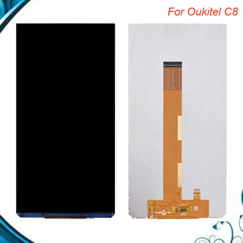 100% Протестировано ОК для 5 дюймового Oukitel C8 только ЖК дисплей 1280*640 Экран