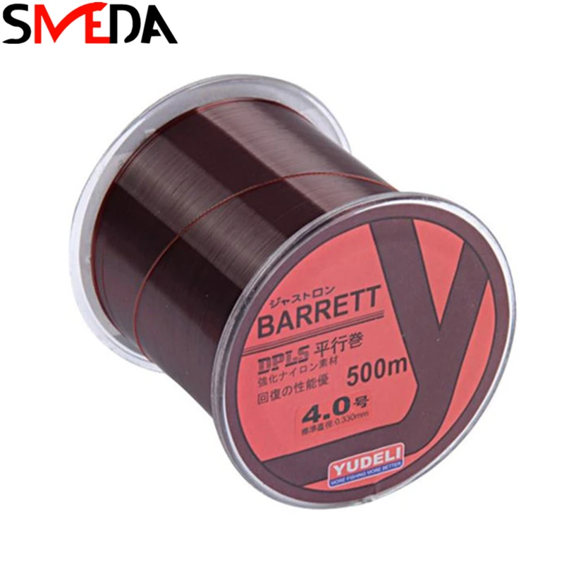 

500M Nylon Fishing Line 40LB Japanese Durable Monofilament Rock Sea Fishing Line Thread Bulk Spool All Size 0.6 To 8.0