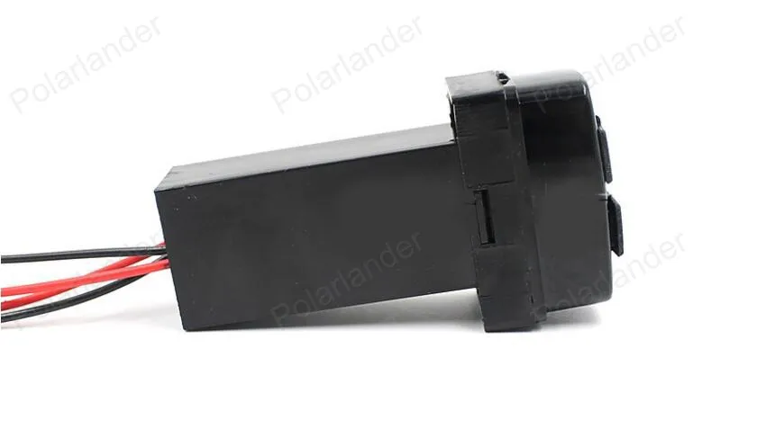 Для M/itsubishi Новое крепление для приборной панели с двумя USB портами адаптер