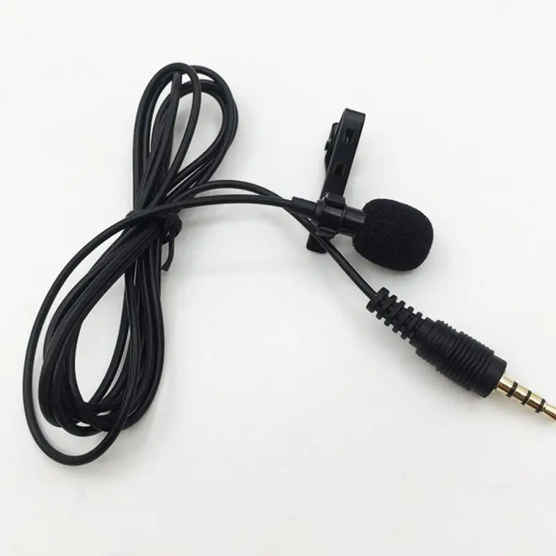 Types1 2pcs Микрофон Микрофон для iOS Android сотовый телефон микрофон клип-он воротник телефон лацкан микрофоны Para Celular Yaka Mikrofonu#15 - Цвет: Types1 2pcs