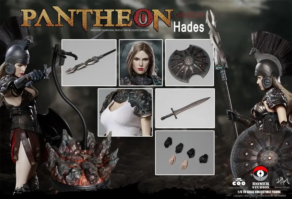 Фигурка богини UNDERWORLD 1/6 COOMODEL X Гомер HS002 PANTHEON с основой | Игрушки и хобби