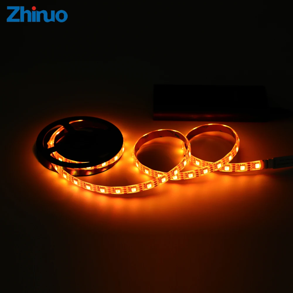 Светодиодная лента ZHINUO USB 5 в RGB светильник SMD 5050 подсветка ленты лампа для
