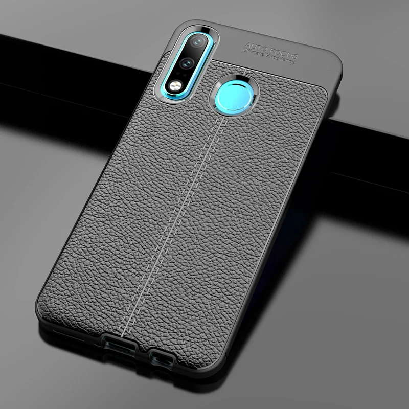 Кожаный чехол для телефона YUETUO huawei p30 lite p 30 nova 4e p30lite силиконовые аксессуары