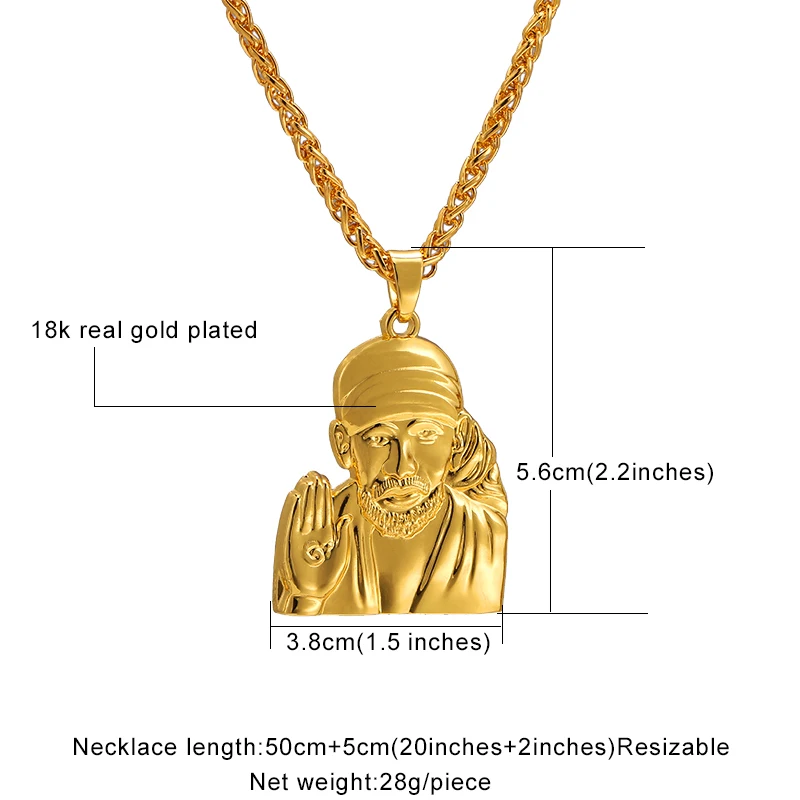 SONYA RCristo Redentor ожерелья серебро/золото цвета Иисус кусок ожерелье для