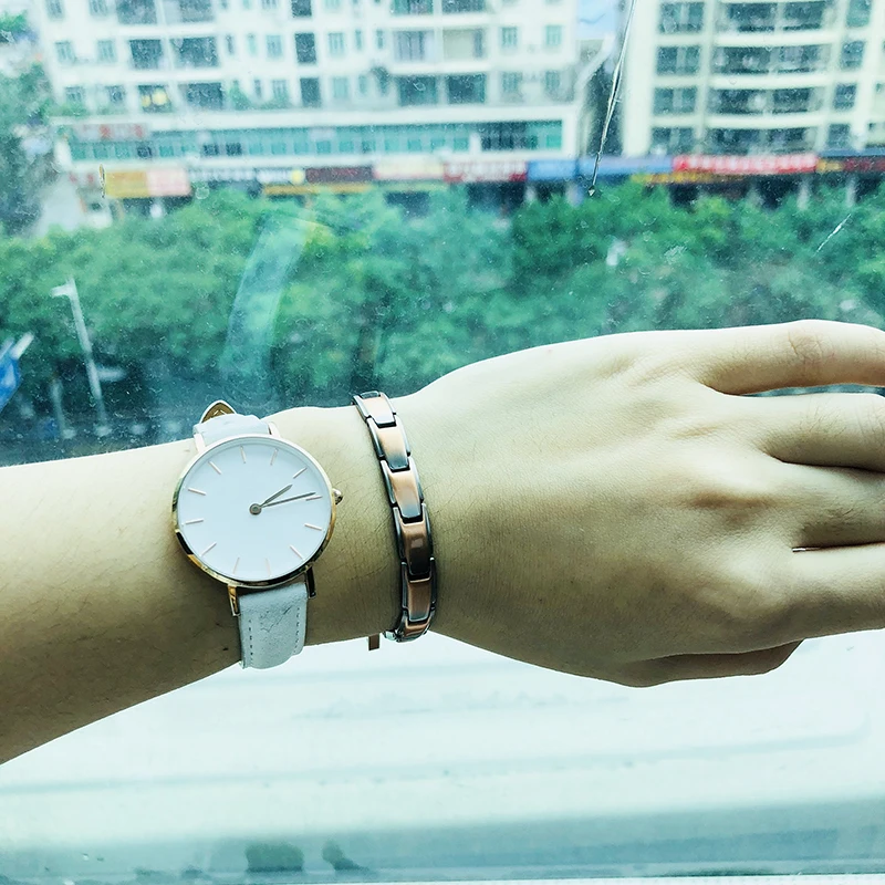 Чистый медный терапевтический женский браслет энергия здоровья регулируемый