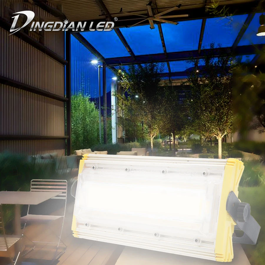 Светодиодный прожектор DINGDIAN IP66 водонепроницаемый 50/100/150 Вт для наружного