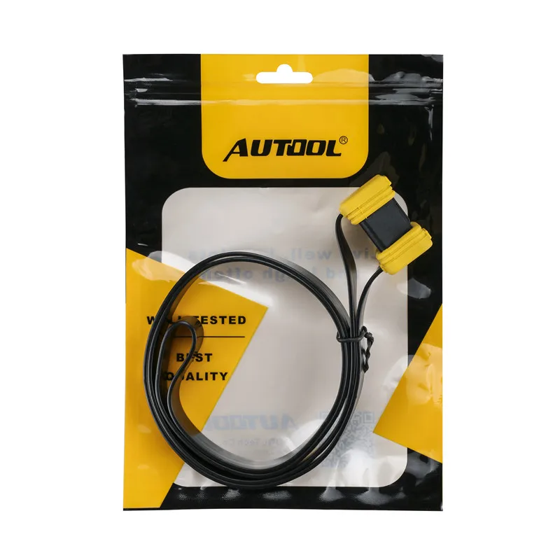 AUTOOL 100 см OBD2 Удлинительный кабель 1 м 16Pin мужского и женского пола удлинитель