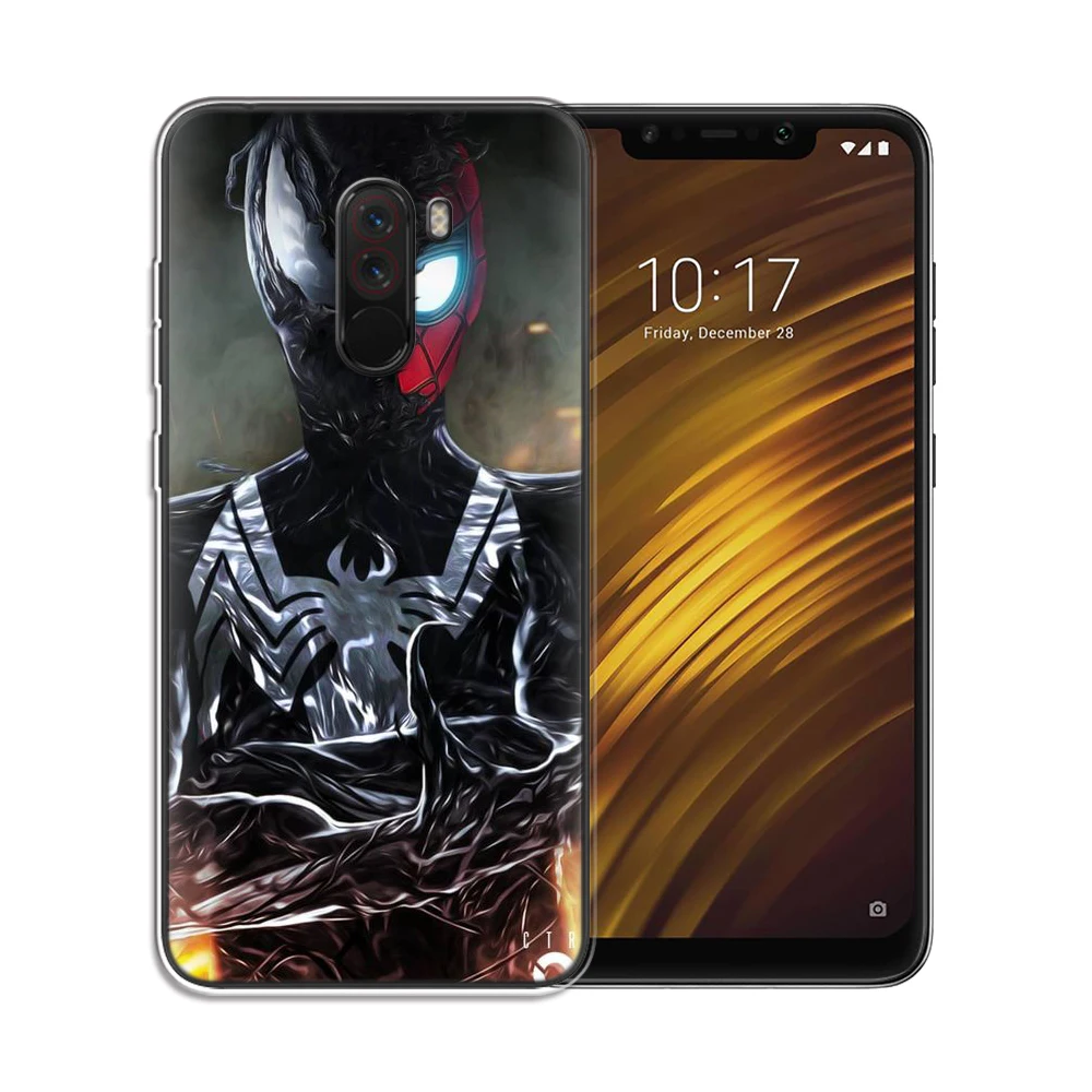5248 Мягкий чехол из ТПУ Для Xiaomi Pocophone F1, силиконовый чехол для Xiaomi Pocophone F1, Защитные чехлы для телефонов - Цвет: 5248