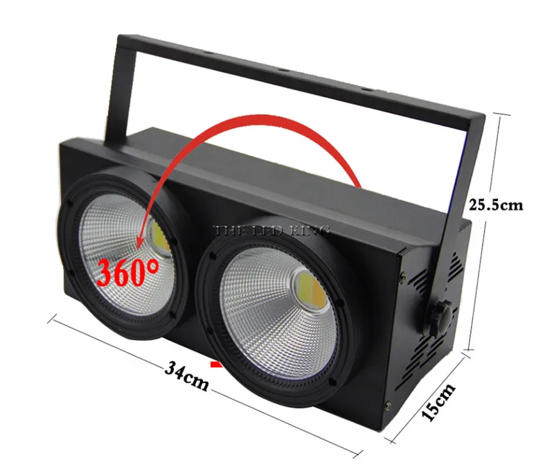 Светодиодный светильник COB 2x300 Вт сценический DMX светодиодный с эффектом ing Par