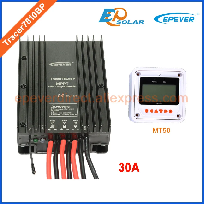 Регулятор зарядного устройства 30A система солнечной панели Tracer7810BP с SPP 02