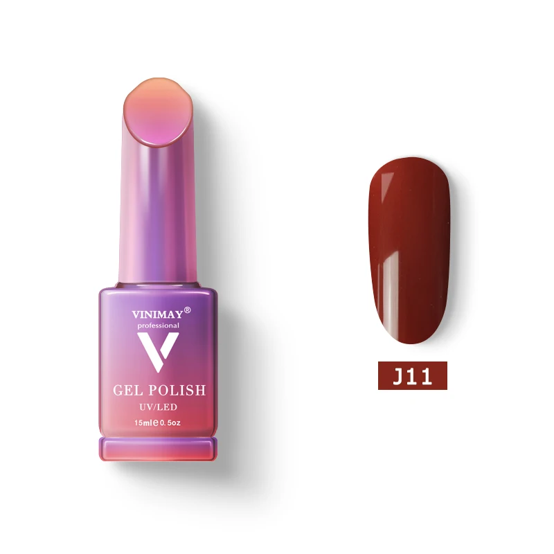 J11 VINIMAY гель лак для ногтей vernis полуперманентный УФ замочить от Гель-лак для нейл-арта праймер маникюр ногтей гель Lacque - Цвет: J11