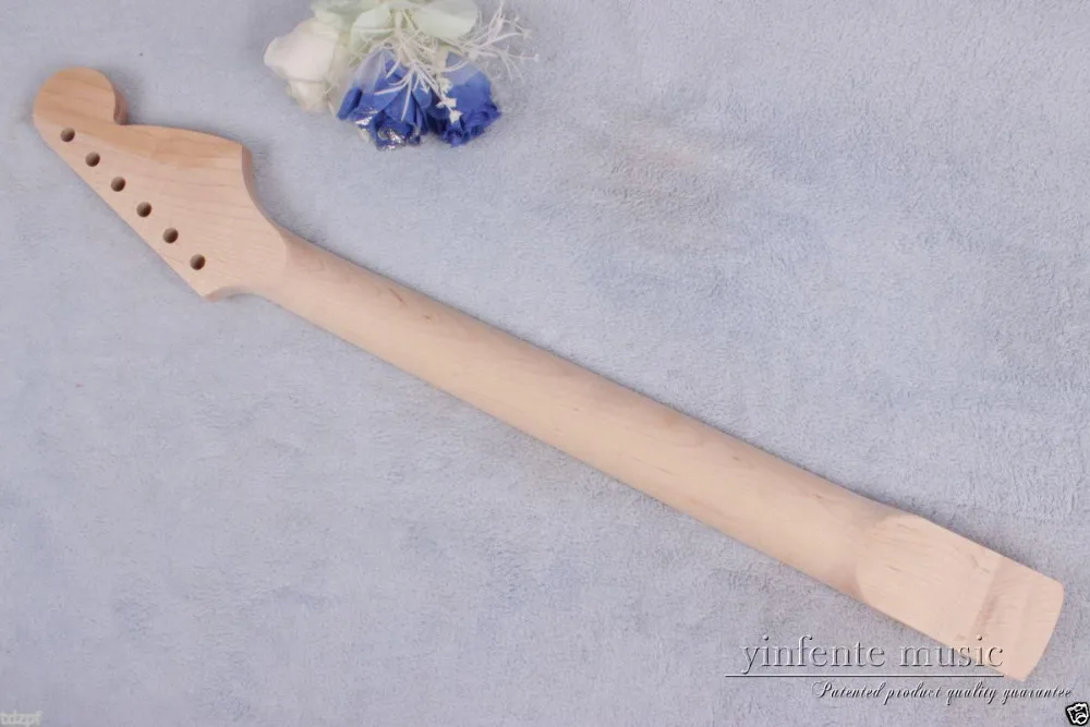 New electric guitar neck 22 fret 25.5'' maple Fretboard Truss Rod left hand #808 | Спорт и развлечения
