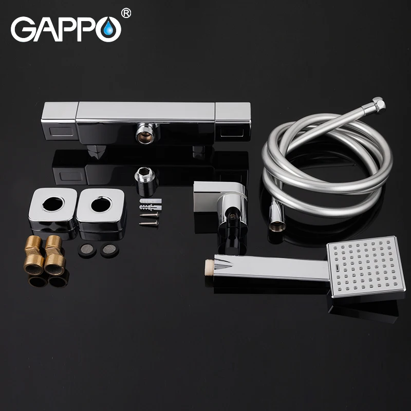 

GAPPO Bathtub faucet thermostatic shower mixers in-wall faucets shower faucet thermostatic thermostat faucets