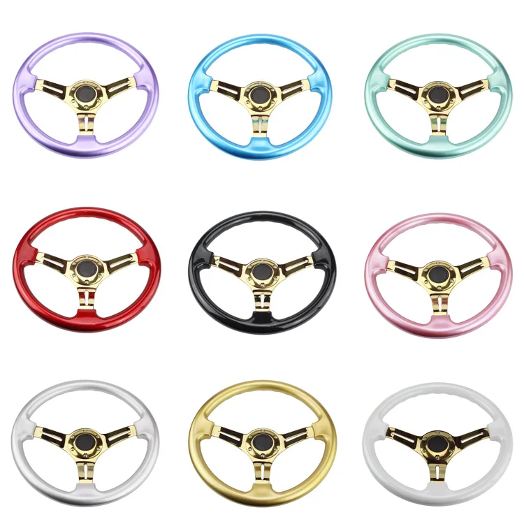 Золотой Новый руль 350 мм 14 дюймов ABS|abs steering wheel|abs steeringsteering wheels abs |