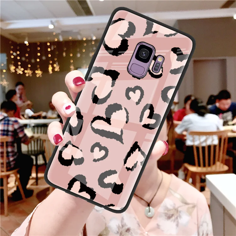 bwduoxin Защитная пленка из закаленного стекла чехол для Samsung Галактики S10 Note 8 9 S9 S8 плюс S10e Капа J4 J8 A7 A8 A6 плюс A50 M20 M10 J7 Prime A6s чехол - Цвет: bwduoxin